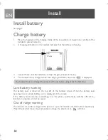 Предварительный просмотр 14 страницы Philips ID9370B/37 User Manual