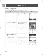 Предварительный просмотр 14 страницы Philips ID9371B/37 User Manual