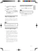 Preview for 13 page of Philips ID965 User Manual