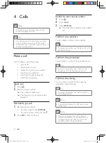 Preview for 14 page of Philips ID965 User Manual