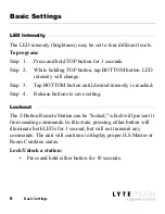 Preview for 8 page of Philips ILS-CL-2RES User Manual