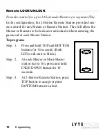 Preview for 12 page of Philips ILS-CL-2RES User Manual