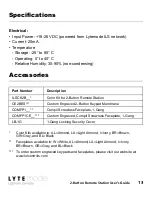 Preview for 15 page of Philips ILS-CL-2RES User Manual