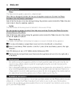 Preview for 10 page of Philips InfraCare HP3631 Manual