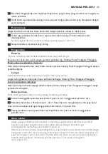 Preview for 45 page of Philips InfraCare HP3631 Manual