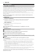 Preview for 8 page of Philips INFRACARE HP3643 Manual