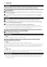 Preview for 10 page of Philips INFRACARE HP3643 Manual