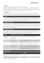 Preview for 53 page of Philips INFRACARE HP3643 Manual