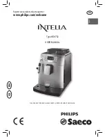 Предварительный просмотр 1 страницы Philips INTELIA EVO HD8752 User Manual