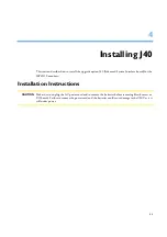 Preview for 13 page of Philips IntelliVue MP40 Hardware Upgrade Installation Manual