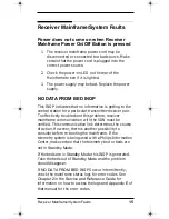 Preview for 15 page of Philips IntelliVue Quick Reference Service Manual