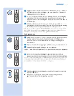 Предварительный просмотр 17 страницы Philips IPL SC2003/11 User Manual