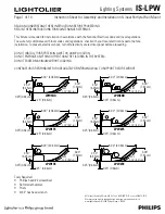 Philips IS-LPW Instruction Sheet preview