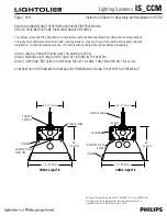 Preview for 1 page of Philips IS_CCM Instruction Sheet