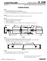 Preview for 8 page of Philips IS_CCM Instruction Sheet