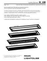 Philips IS_LSB Instruction Sheet preview