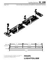 Предварительный просмотр 2 страницы Philips IS_LSB Instruction Sheet