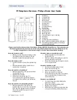 Philips ITI User Manual preview