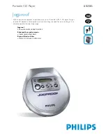 Philips Jogproof AX2301 Brochure предпросмотр