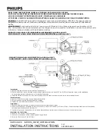 Предварительный просмотр 1 страницы Philips KAH3 Installation Instructions