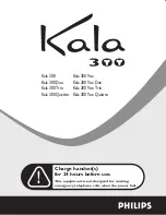 Preview for 1 page of Philips Kala 300 Quattro User Manual