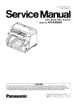 Philips KV-S5055C Service Manual preview