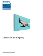 Предварительный просмотр 1 страницы Philips L Line 31BDL7319L User Manual