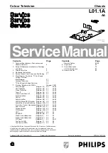 Philips L01.1A Service Manual preview