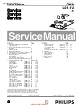 Preview for 1 page of Philips L01.1U Service Manual