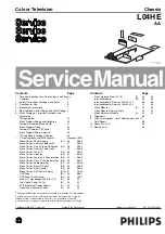 Philips L04HE Service Manual preview