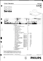 Philips L9.2E AA Service Manual preview