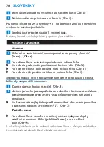 Preview for 78 page of Philips ladyshave Body Contour HP6317/01 Manual