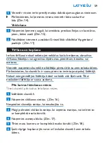 Preview for 59 page of Philips Ladyshave Body Contour HP6319/01 Instruction Manual