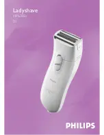 Preview for 1 page of Philips Ladyshave HP6302/01 User Manual