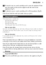 Preview for 9 page of Philips Ladyshave HP6341 Manual