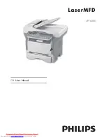 Philips LaserMFD 6080 User Manual preview