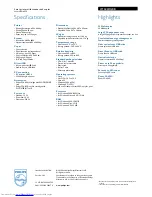 Preview for 2 page of Philips LASERMFD LFF 6020 Specifications