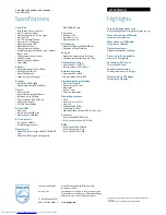 Preview for 2 page of Philips LaserMFD LFF 6050 Specifications