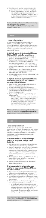 Preview for 5 page of Philips LatteGo CA6708 Instructions Manual