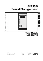 Preview for 1 page of Philips LBB 2521/10 Installation And User Instructions Manual