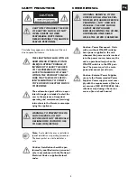 Preview for 5 page of Philips LBB 2521/10 Installation And User Instructions Manual