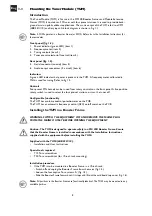 Preview for 8 page of Philips LBB 2521/10 Installation And User Instructions Manual