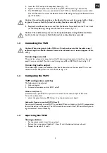 Preview for 9 page of Philips LBB 2521/10 Installation And User Instructions Manual