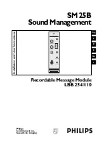 Philips LBB 2541/10 Installation And User Instructions Manual предпросмотр