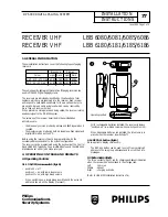 Philips LBB 6186 Installation Instructions preview