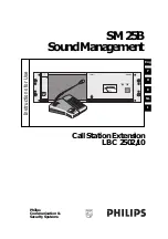 Предварительный просмотр 1 страницы Philips LBC 2502/10 Instructions For Use Manual