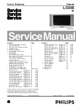 Preview for 1 page of Philips LC03E Service Manual