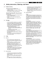 Preview for 5 page of Philips LC03E Service Manual