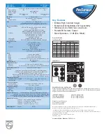 Preview for 2 page of Philips LC1341 Specifications