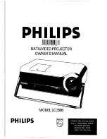 Philips LC3500 Owner'S Manual preview